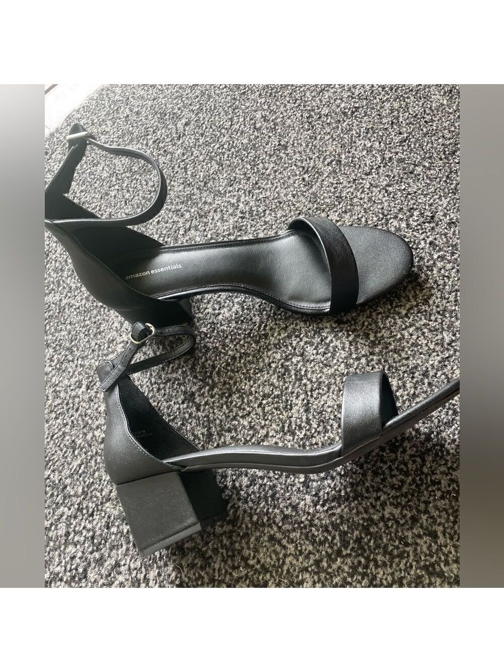 Amazon Essentials Womens Two Strap Heeled Sandal - Picture 7 of 14
